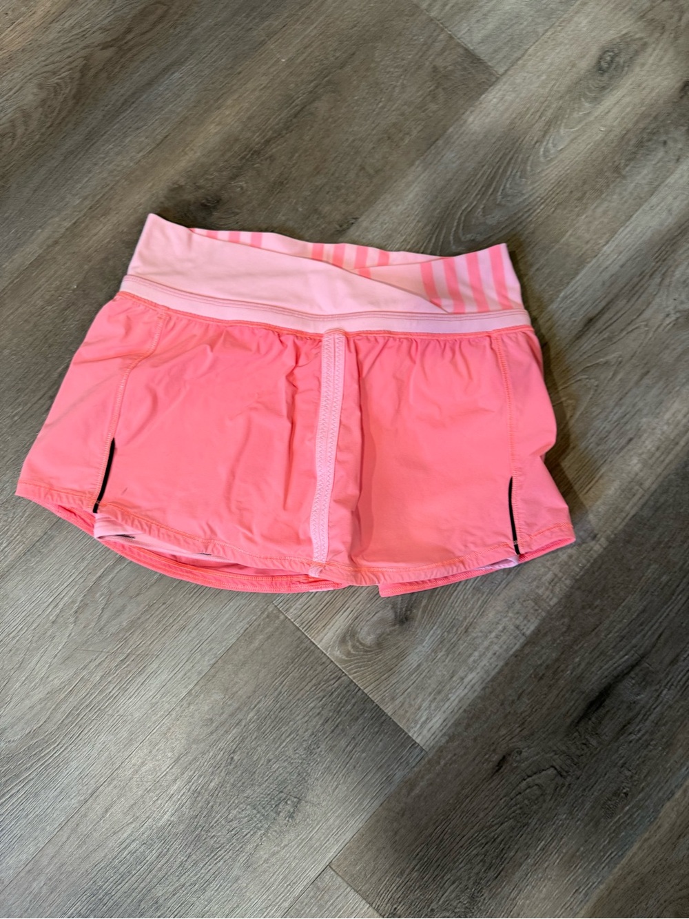 lululemon athletica Coral Pink Athletic Skort